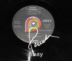 Paul Anka signed MY WAY Vinyl Record EXACT PROOF Autographed Singer JSA COA