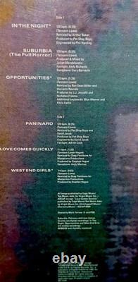 Pet Shop Boys 2 Signed Albums 12 Vinyl Disco & 2nd Album Cover (No Vinyl)