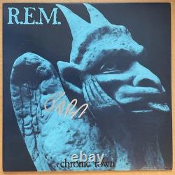 Peter Buck Autographed Vinyl Record Album Chronic Town R. E. M. Signed