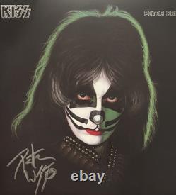 Peter Criss KISS Signed Solo Vinyl LP Mad Monster Authenticated Autograph Proof