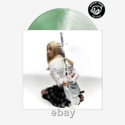 Poppy Zig Mint Green & White Vinyl LP With Signed Autographed Postcard
