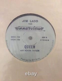 Queen Signed'jazz' Album Vinyl Record 3 Lps/interviews -letter Of Authenticity