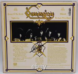 Queensryche Self Titled Vinyl Record Album LP Geoff Tate Autographed back 1983