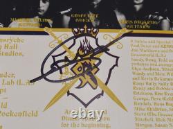 Queensryche Self Titled Vinyl Record Album LP Geoff Tate Autographed back 1983
