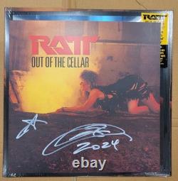 RATT Out Of The Cellar + Signed Insert (RED/BLACK Splatter Vinyl + ORANGE 7)
