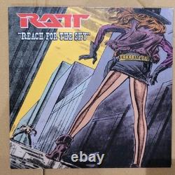 RATT Out Of The Cellar + Signed Insert (RED/BLACK Splatter Vinyl + ORANGE 7)