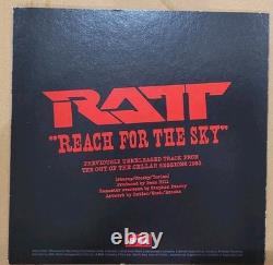 RATT Out Of The Cellar + Signed Insert (RED/BLACK Splatter Vinyl + ORANGE 7)