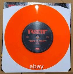 RATT Out Of The Cellar + Signed Insert (RED/BLACK Splatter Vinyl + ORANGE 7)