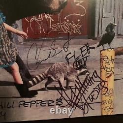 RED HOT CHILI PEPPERS Signed Autographed The Getaway 12 Vinyl Record FULL BAND