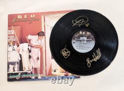 REO Speedwagon SIGNED Good Trouble Vinyl Record COA Autographed Kevin Cronin +