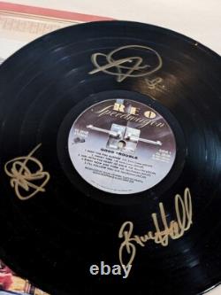 REO Speedwagon SIGNED Good Trouble Vinyl Record COA Autographed Kevin Cronin +