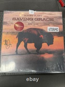 ROBERT PLANT SIGNED SAVING GRACE VINYL RECORD ON COVER LED ZEPPELIN? Free