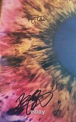 Rare! Horizons/East by THRICE Signed Autographed Pink Vinyl by All! 3D Glasses