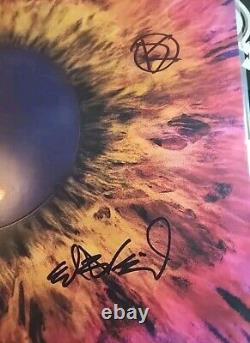 Rare! Horizons/East by THRICE Signed Autographed Pink Vinyl by All! 3D Glasses