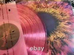Rare! Horizons/East by THRICE Signed Autographed Pink Vinyl by All! 3D Glasses
