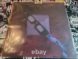 Rare! Horizons/East by THRICE Signed Autographed Pink Vinyl by All! 3D Glasses