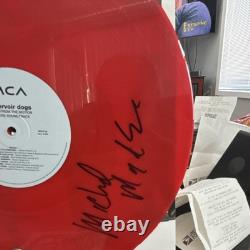 Reservoir Dogs Soundtrack Autographed Michael Madsen Red Vinyl Record MCA PSA