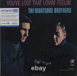 Righteous Brothers You've Lost that Lovin Feelin Vinyl SIGNED Bill/Bobby ACOA