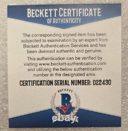Rod Stewart Autographed Album Beckett Bas Coa Signed Record Vinyl Never A Dull