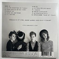 SHEL Just Crazy Enough LP/Moraine Records (NM) Special Ed. Red Autographed