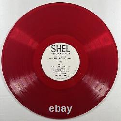 SHEL Just Crazy Enough LP/Moraine Records (NM) Special Ed. Red Autographed