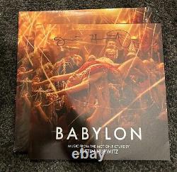 SIGNED Babylon Soundtrack Vinyl AUTOGRAPHED by Justin Hurwitz