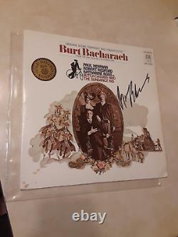 SIGNED Burt Bacharach BUTCH CASSIDY AND THE SUNDANCE KID Vinyl LP Album COA