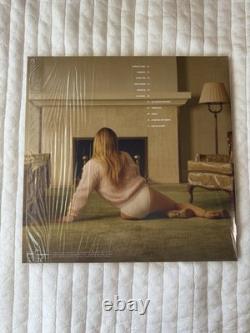SIGNED COVER hilary duff luck. Or something TRANSLUCENT VIOLET VINYL LP