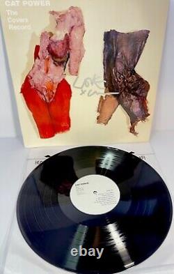 SIGNED- Cat Power The Covers Record Vinyl 1 LP NM Vinyl, EX Sleeve, Box Mailed