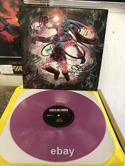 SIGNED Coheed and Cambria Afterman Descension Purple Vinyl Record 2013 Tickets