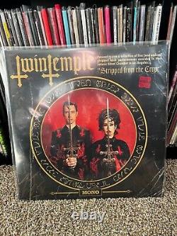 SIGNED Twin Temple Stripped From The Crypt LP Blood Red With Black Splatter Vinyl