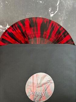 SIGNED Twin Temple Stripped From The Crypt LP Blood Red With Black Splatter Vinyl