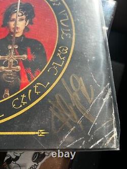 SIGNED Twin Temple Stripped From The Crypt LP Blood Red With Black Splatter Vinyl