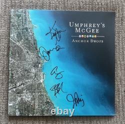 SIGNED Umphreys McGee Anchor Drops LP Vinyl Autograph 5 Members COA