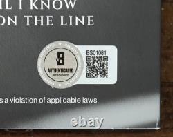 SIGNED Vinyl LP Cover Warren Zeiders Relapse Lies Autographed BAS Beckett COA