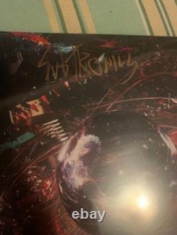 SIGNED w INSCRIPTION Subtronics ANTIFRACTALS 2LP Gatefold Clear Splatter Vinyl