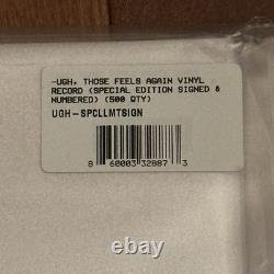 SNOH AALEGRA Ugh, Those Feels Again LE 305/500 SIGNED & NUMBERED Clear Vinyl 2LP