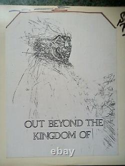 SUN RA Out Beyond The Kingdom of Vinyl LP MEGA RARE Signed Excellent Con