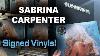 Scoring A Sabrina Carpenter Signed Vinyl