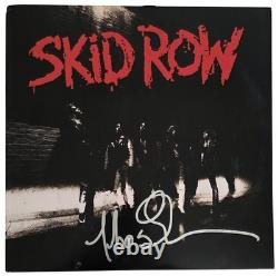 Sebastian Bach Signed Skid Row Album COA Exact Proof Autographed Vinyl Record