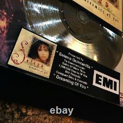 Selena Quintanilla (DREAMING OF YOU) CD LP Record Vinyl Autographed Signed