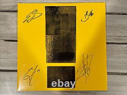 Shinedown REAL SIGNED Attention Attention Yellow Record Vinyl