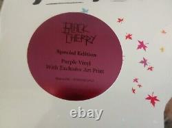 Signed 12 Print & Goldfrapp Black Cherry 2019 Purple Vinyl LP Mint & Sealed