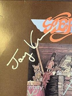 Signed Aerosmith Toys in the Attic Vinyl LP Record + COA Autographed by ALL AAA