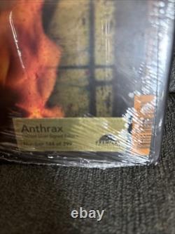 Signed Anthrax Vinyl Autographed Blue Worship Music LP Sealed JSA #144/399 Signed Anthrax Vinyl Autographed Blue Worship Music LP Sealed JSA #144/399