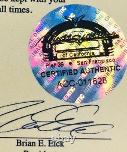 Signed/Autographed Bob Dylan Nashville Skyline Vinyl Record Album