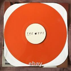 Signed / Autographed Hoodie Allen The Hype / Orange Colored LP Vinyl Album Rap