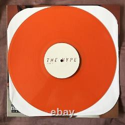 Signed / Autographed Hoodie Allen The Hype / Orange Colored LP Vinyl Album Rap