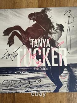 Signed Brandi Carlile Shooter Jennings Hanseroth Tanya Tucker vinyl record