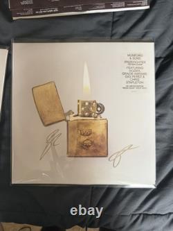 Signed Cover Mumford & Sons- Prizefighter Indie Exclusive White LP